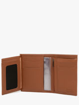 Portefeuille Porte-monnaie Cuir Etrier Marron madras EMAD5016-vue-porte