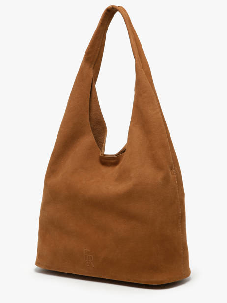 Hobo Cavalier Nubuck Cuir Etrier Marron cavalier nubuck ECAN154L vue secondaire 2